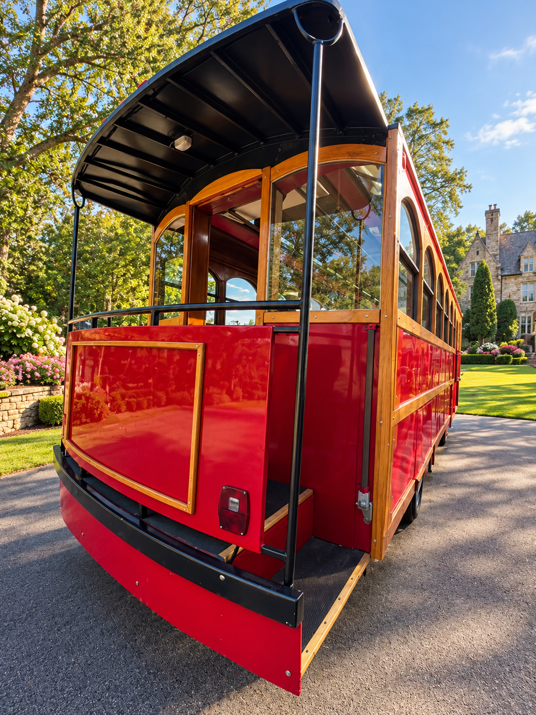 28 Passenger Nostalgic Red Trolley